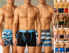 Crosshatch 3 Pack Boxer Shorts