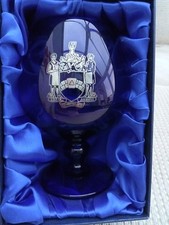MASONIC BRISTOL BLUE GLASS