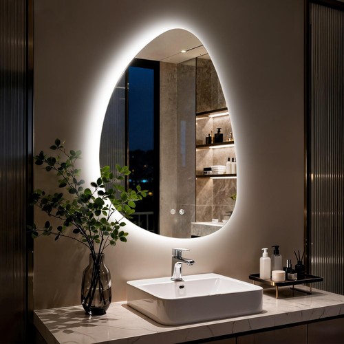 77cm irregular led - led, bathroom