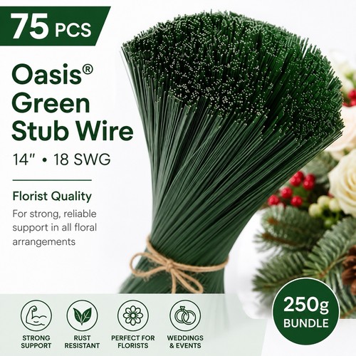Oasis green stub wire - stub,