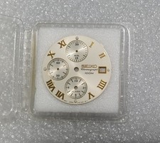 Seiko Chronograph Dial Part 7T32 7C68 XS24 Genuine Seiko Watch Parts