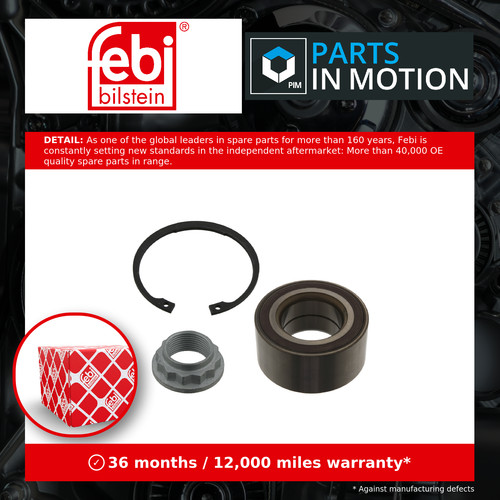 Wheel bearing kit - bearing, fits