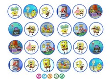 EDIBLE SPONGE BOB PRE-CUT