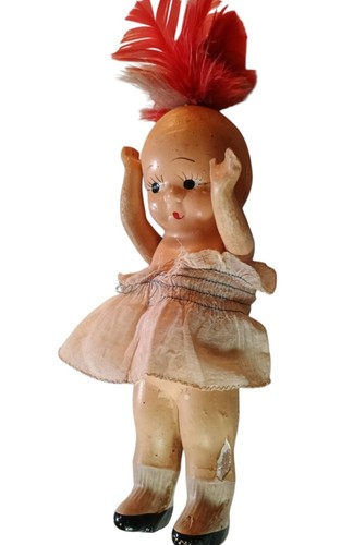 Antique composition kewpie - antique,