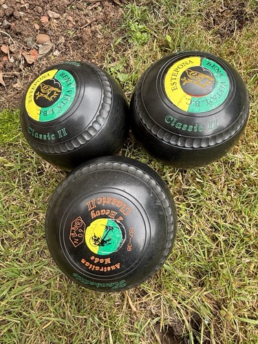 Vintage black henselite lawn - henselite,