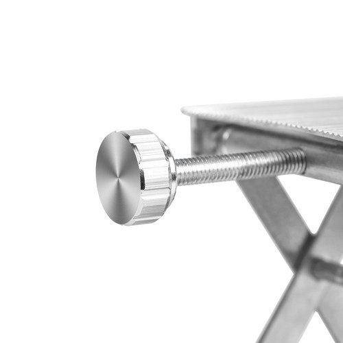 Silver lift table - silver,