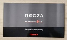 TOSHIBA REGZA HD TV Product Guide Catalogue Brochure 42WLT68 37WLT68 32WLT68