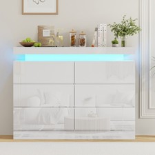 High Gloss Chest of 6 8Drawers