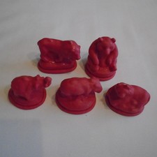 Animal Latex Rubber Molds Moulds Plaster Scola Lion Panda Tiger Hippo Elephant