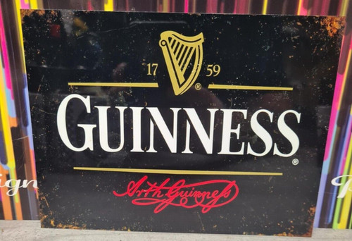 Guinness stout metal sign - , {10}