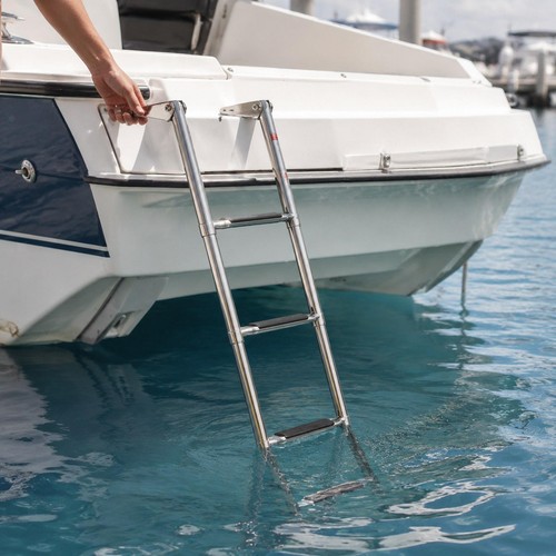 Boat ladder folding - ladder,