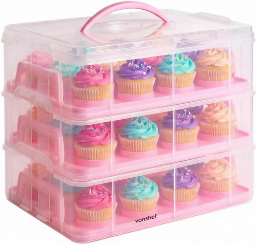 Cupcake carrier cake storage - cupcake,