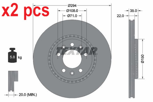 Pcs sides fits citroën - pcs,