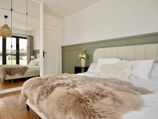 Large sheepskin triple rug - large,
