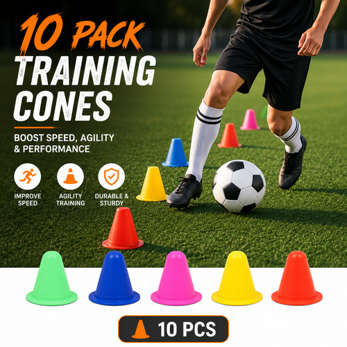 Training cones football - 10, x