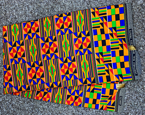 African wax print - african,