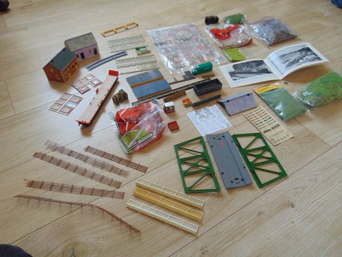 Model railway job - model, lot