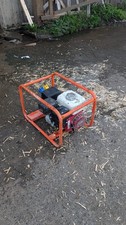 Honda GX 160 powered heavy duty  2.7 KVA generator 110V/ 240V GWO ex fleet