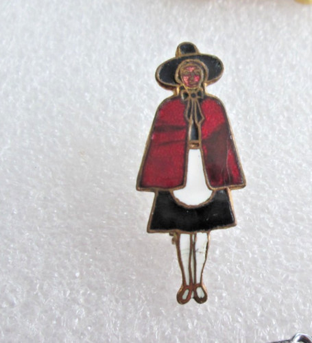 Vintage enamel souvenir welsh - enamel,