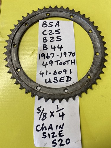 Bsa c25 b25 b50 - , 41-6091