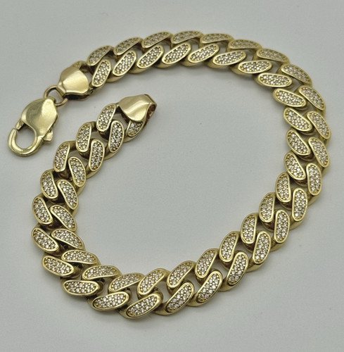 9ct solid gold 10mm - gold,