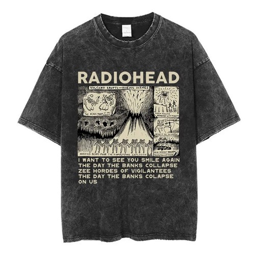 Radiohead vintage washed - radiohead,