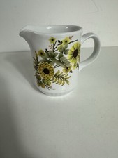 ALFRED MEAKIN DAISY MILK JUG CREAMER Retro 70's Floral