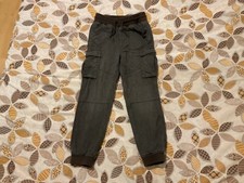 Gap Kids 8-9 Years Size M Double Layer Cargo Trousers Grey Good Condition