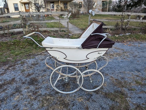 Vintage royale british pram - vintage,