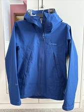 Berghaus Paclite Dynak GORE-TEX Waterproof Shell Mountain Jacket XS Blue