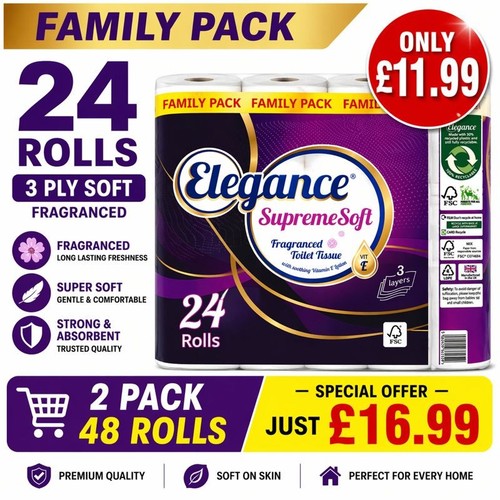 Elegance rolls toilet - 48,