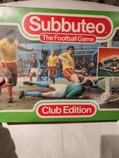 Subbuteo Club Edition Vintage Table Soccer Game Never Used