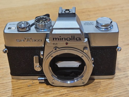 Minolta srt 303 silver body - 303,