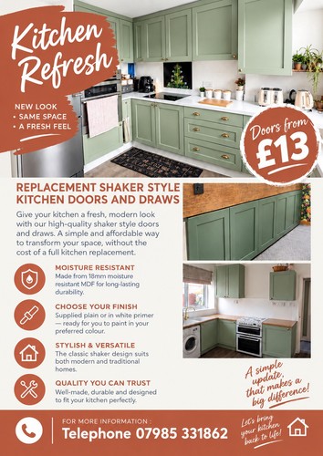 Green shaker mdf - shaker,