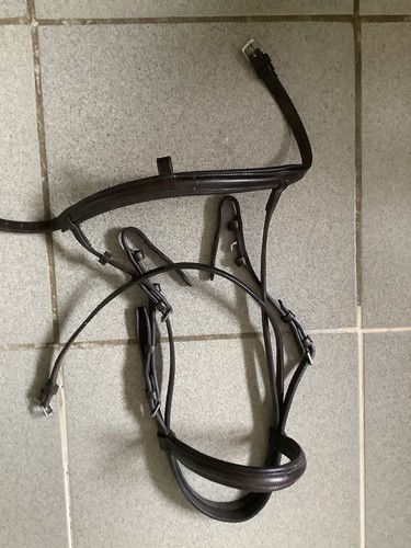 Pony size brown leather - brown, bridle