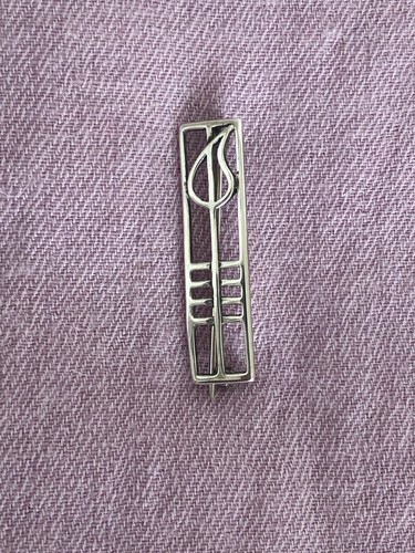 Silver brooch rennie - brooch,