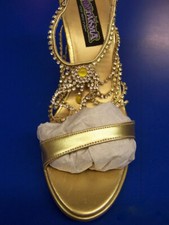 CLEOPATRA Shoes Gold Egyptian