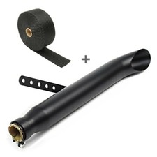 Exhaust Muffler + wrap for