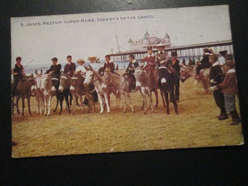 Postcard weston super - postcard, of
