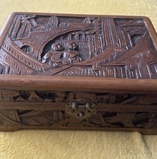Camphor Wood Box Chest Small