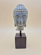 Mounted Stone Buddha Head Bust