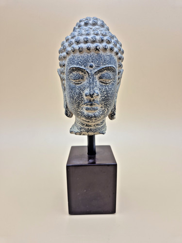 Mounted stone buddha - mounted,