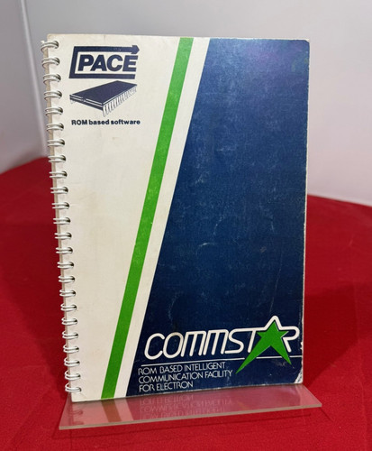Manual for commstar rom - manual,