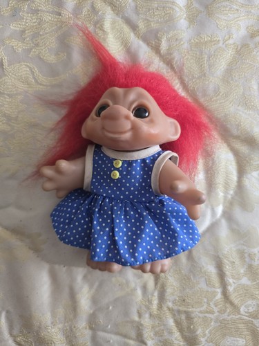 Vintage 1980s dam troll doll - vintage,