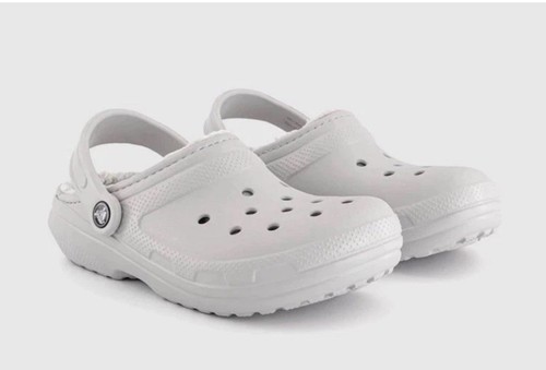 Crocs kids lined clog grey - crocs,