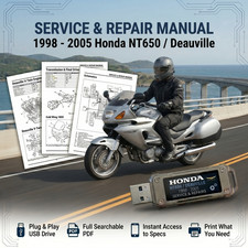 Honda nt650 deauville 2001 - honda,