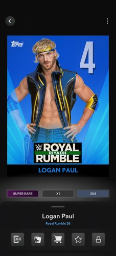 Topps wwe slam digital - wwe,