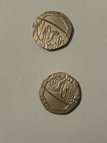 20p mule coin genuine - 20p,