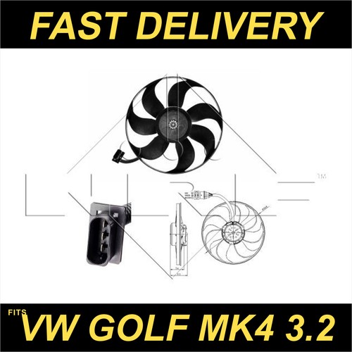 Nrf radiator fan fits - radiator, golf