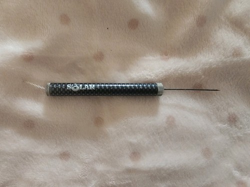 Carbon solar baiting needle - solar,